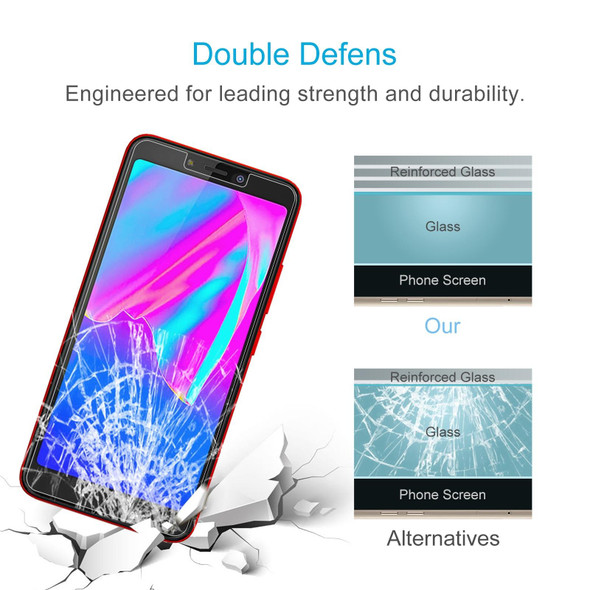 10 PCS 0.26mm 9H 2.5D Tempered Glass Film - Infinix Smart 2 Pro