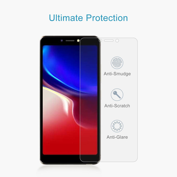 50 PCS 0.26mm 9H 2.5D Tempered Glass Film - Infinix Itel P32