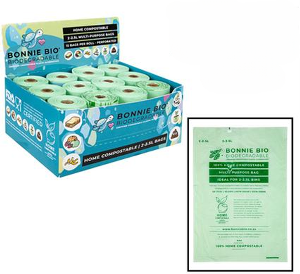 Bonnie Bio Clean-Up Bags Biode Grade 15′