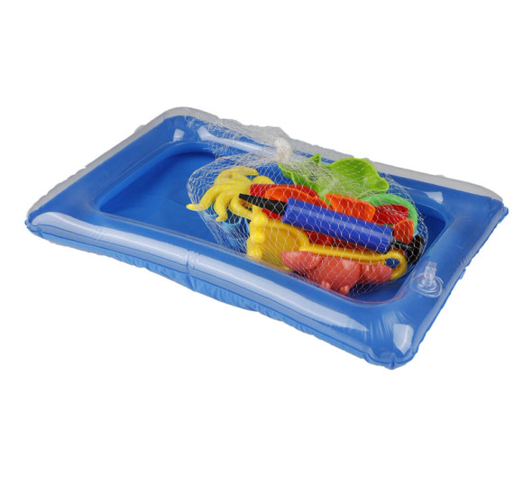 Beach Toy Set With Inflatable Sandpit