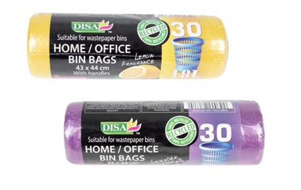 Refuse Bag 30 Piece Scented with Handles 400mm x 620mm