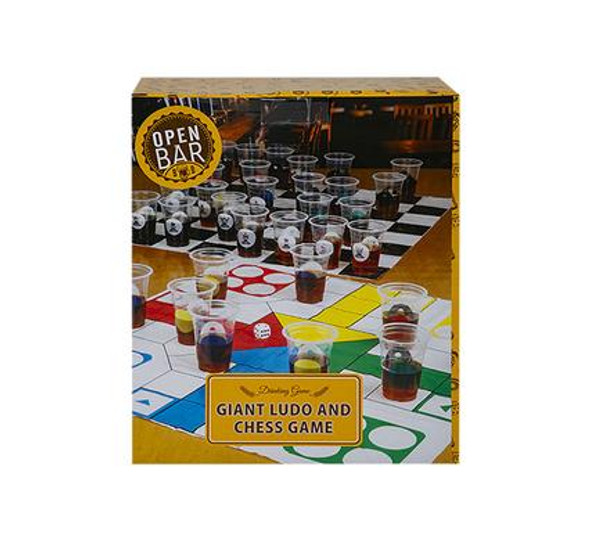 Giant Ludo Chess Drinking Game