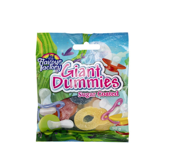 Cartoon Candy Gummy Sugared Dummies 90g