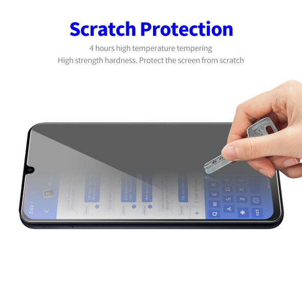 For Samsung Galaxy A15 4G / 5G 2pcs ENKAY Hat-Prince 28 Degree Anti-peeping Privacy Tempered Glass Film