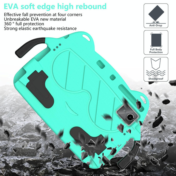 For Huawei MatePad 11 2023/2021 Ice Baby EVA Shockproof Hard PC Tablet Case(Mint Green+Black)