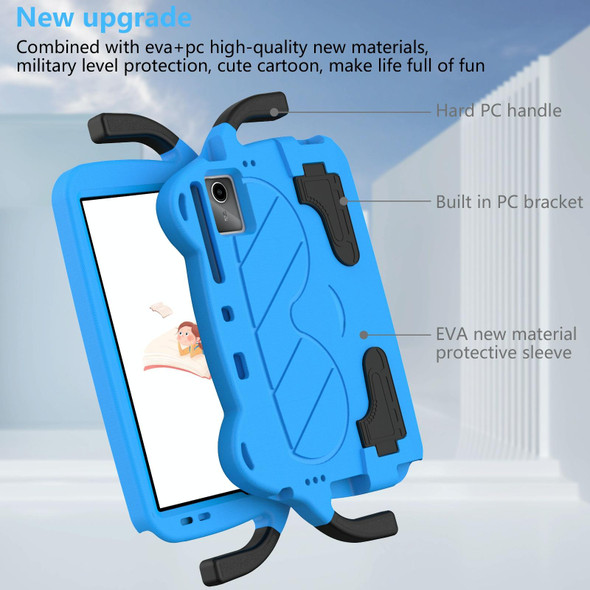 For Huawei MatePad 11 2023/2021 Ice Baby EVA Shockproof Hard PC Tablet Case(Sky Blue+Black)