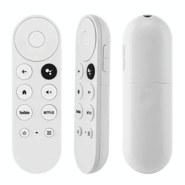 For Google G9N9N Television Set-top Box Bluetooth Voice Remote Control ?(White)