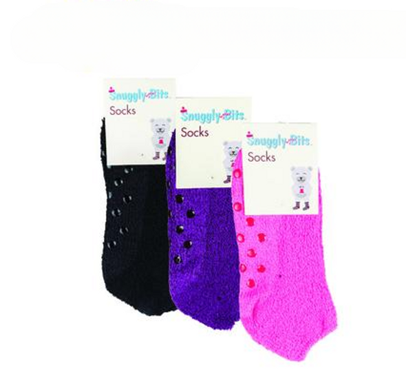 Socks Adult Non-Slip Plain 26cm