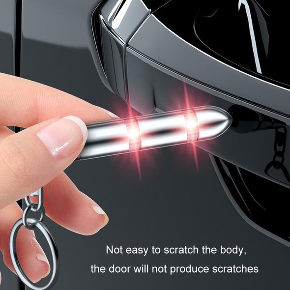 Static Elimination Car Keychain Static Discharger(Red Upgraded)