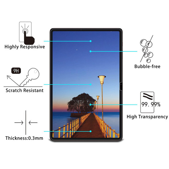 Samsung Galaxy Tab S8 Plus 2 PCS 9H 2.5D Explosion-proof Tempered Tablet Glass Film