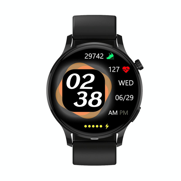 Watch3 Pro 1.3 inch AMOLED Screen Wireless Charging Smart Watch, Supports BT Call / NFC(Black)