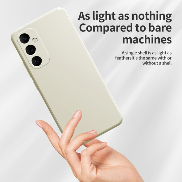 For OnePlus 12 Imitation Liquid Silicone Phone Case(Matcha Green)
