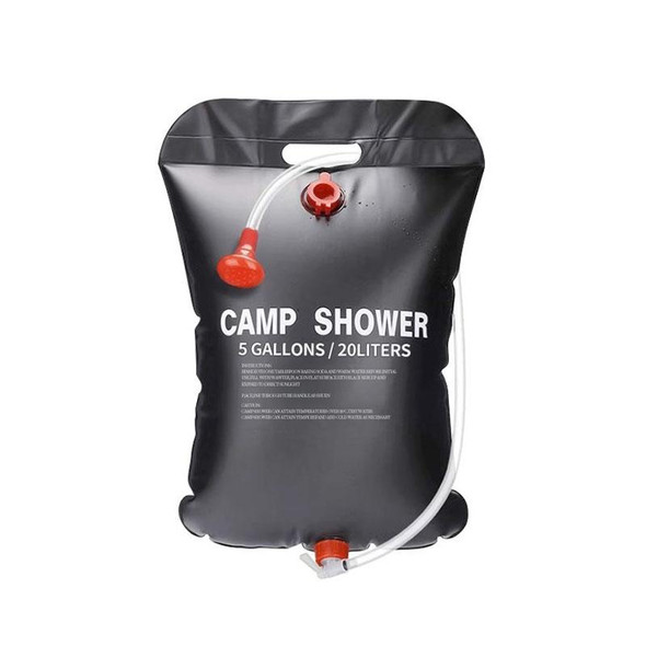 20L Outdoor Folding Solar Shower Bag Portable Water Storage Bag For Home Use