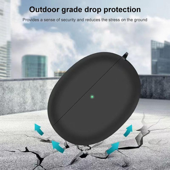 For Redmi Buds 5 Pro Silicone Earphone Protective Case(Dark Green)