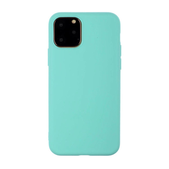 Solid Color Frosted TPU Phone Case ForiPhone 13 Pro(Green)