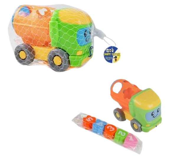 Edu Blocks Shape Sorter Pull Truck