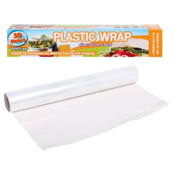 Disposable Roll Plastic Wrap 30cmx30m