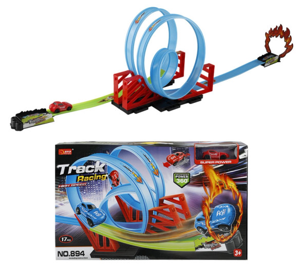 Vehicles Launch & Go 3 Loop Track Battery Powered 47cm