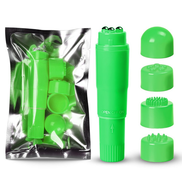 Powerful Pocket Vibrator - Green