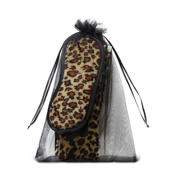 3pcs Leopard Mask & Cuffs Kit