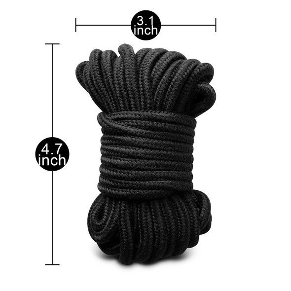 10pcs High Quality Bondage Kit - Black