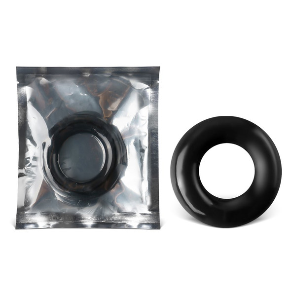 Thick Stretchy Cock Ring 4.3CM - Black