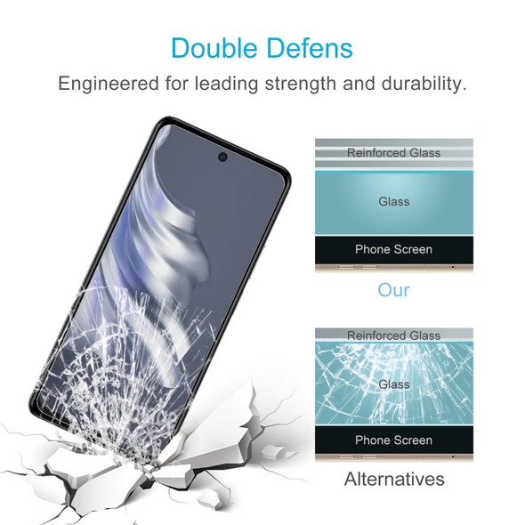 For TECNO Spark 20 Pro 50pcs 0.26mm 9H 2.5D Tempered Glass Film