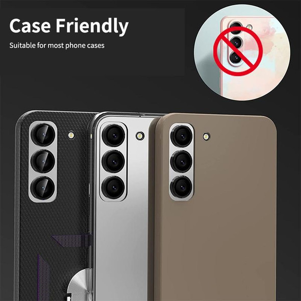 For Samsung Galaxy A05s ENKAY Hat-Prince 9H Rear Camera Lens Aluminium Alloy Tempered Glass Film(Golden)