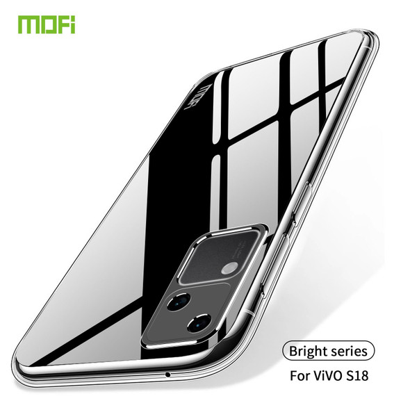 For vivo  S18 MOFI Ming Series Ultra-thin TPU Phone Case(Transparent)