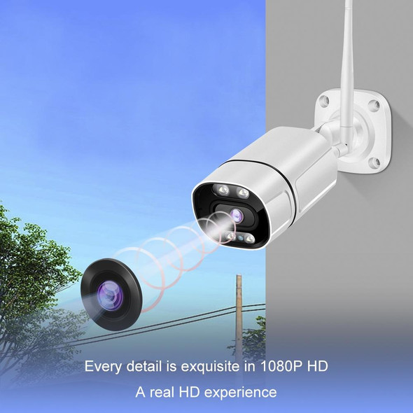 Q39 Motion Tracking Night Vision Smart Camera Supports Voice Intercom, Plug Type:UK Plug(White)