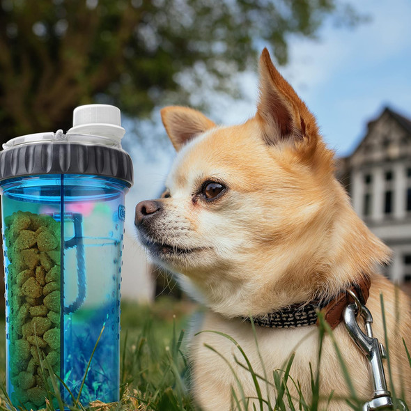 Pet Snack-Duo Container