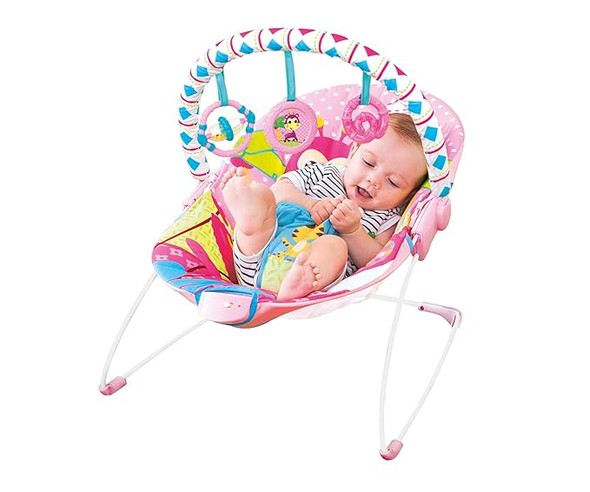 Mastela Soothing Vibration Bouncer -Pink