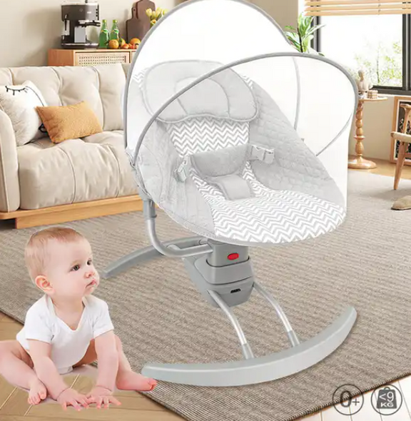 Remote Control Baby Swing Bouncer Rock Chair