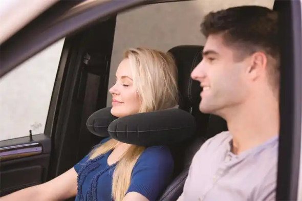 Intex Inflatable Travel Pillow - Compact & Ergonomic Design