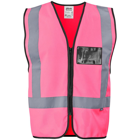 Direction En4 Hi-Viz Reflective Full Zip Vest