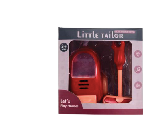 Little Tailor- Mini Vacuum Play Set With Sounds & Lights x1