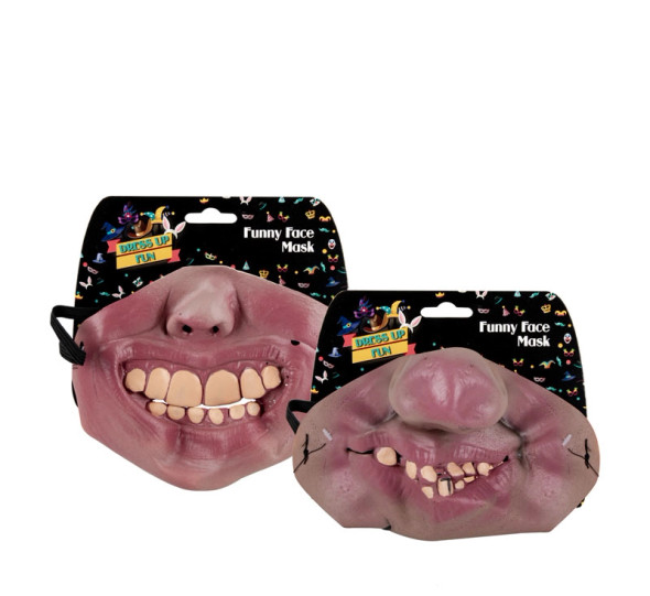 Dress Up Novelty Smile Mask