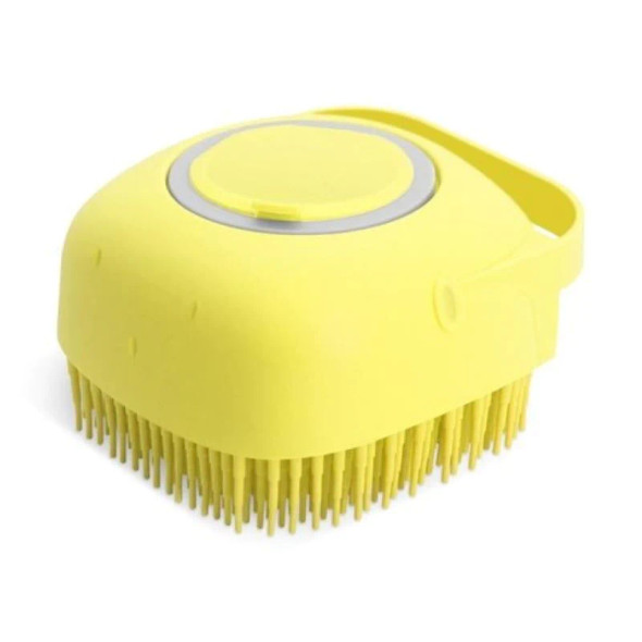 Rex- Brush Silicone Bath-Yellow