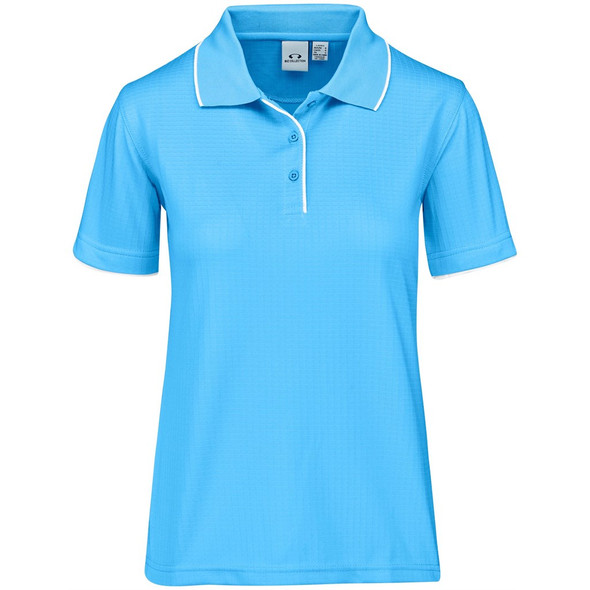 Ladies Elite Golf Shirt - Light Blue