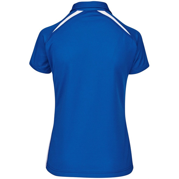 Ladies Splice Golf Shirt - Royal Blue