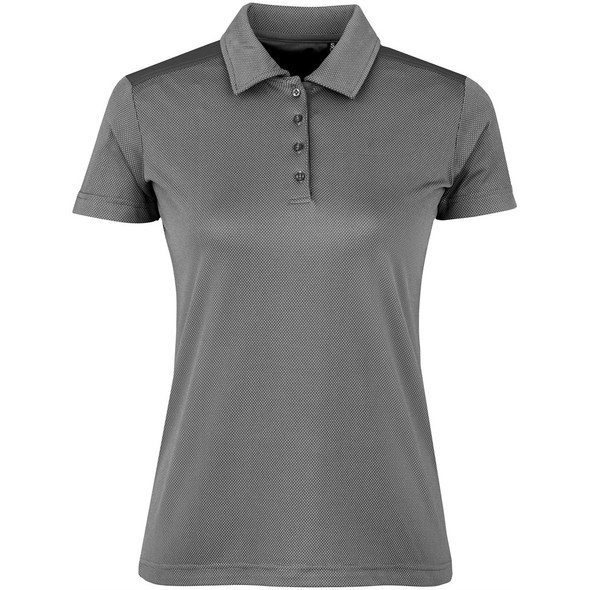 Ladies Sterling Ridge Golf Shirt - Grey