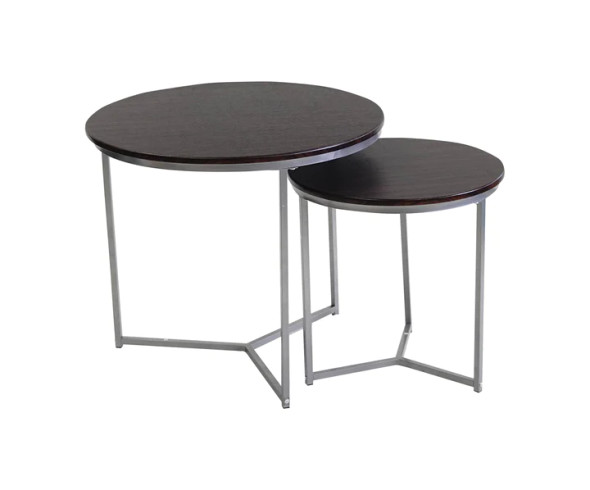 Fine Living Othello 2-Piece Modern Nesting Tables Set