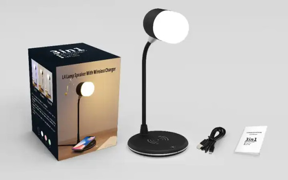 L4 Multifunction Flexible Gooseneck LED Desk Lamp