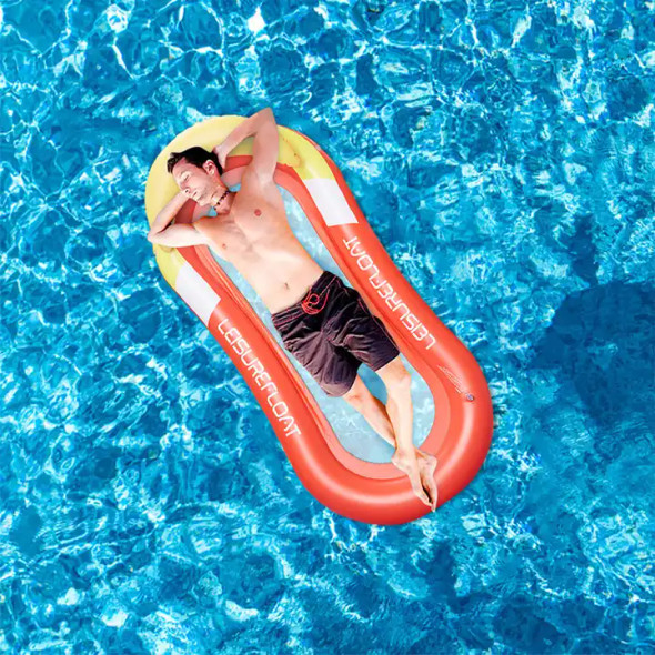 Water Inflatable Floating Lounge Bed