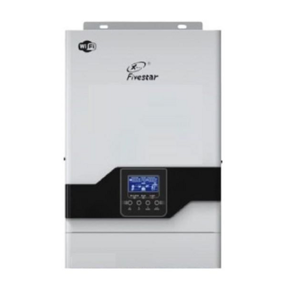 FiveStar 8.5KVA 6.5KW 48v Pure Sine Hybrid Parallel Solar MPPT Inverter Wi-Fi Ready