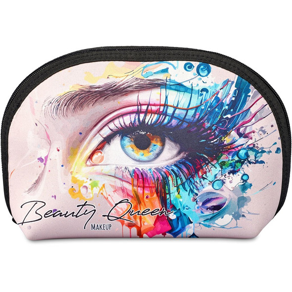 Pre-Printed Sample Hoppla Isabella Neoprene Midi Cosmetic Bag