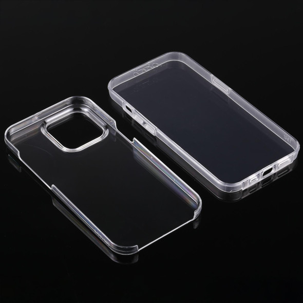 PC+TPU Ultra-Thin Double-Sided All-Inclusive Transparent Case - iPhone 13 Pro