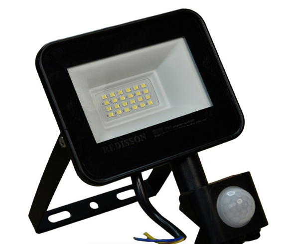 Redisson 20W LED Floodlight with Motion Sensor