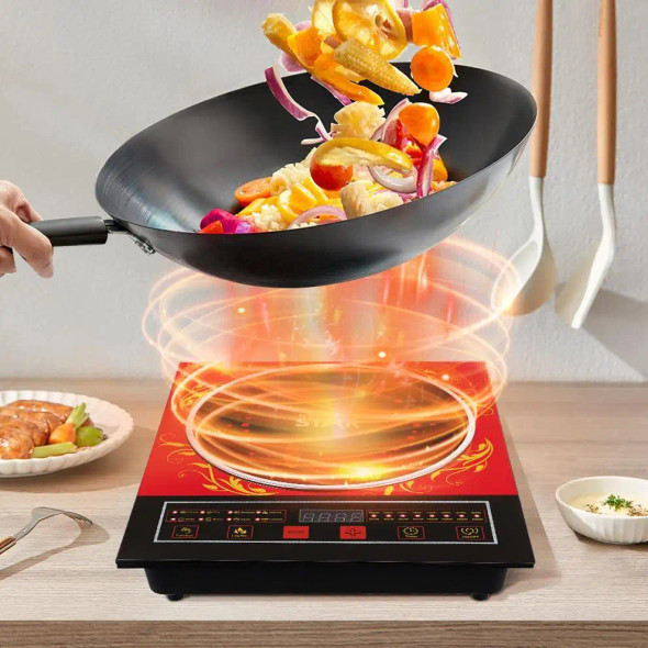 Portable Induction Cooker with Crystal Touch Panel 2200W