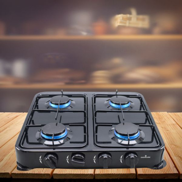 Digimark 4-Burner Gas Stove